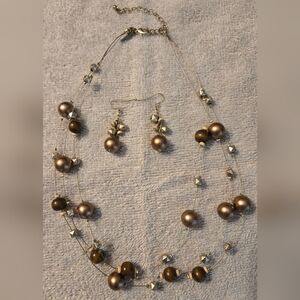 EUC Lane Bryant Necklace & Earrings